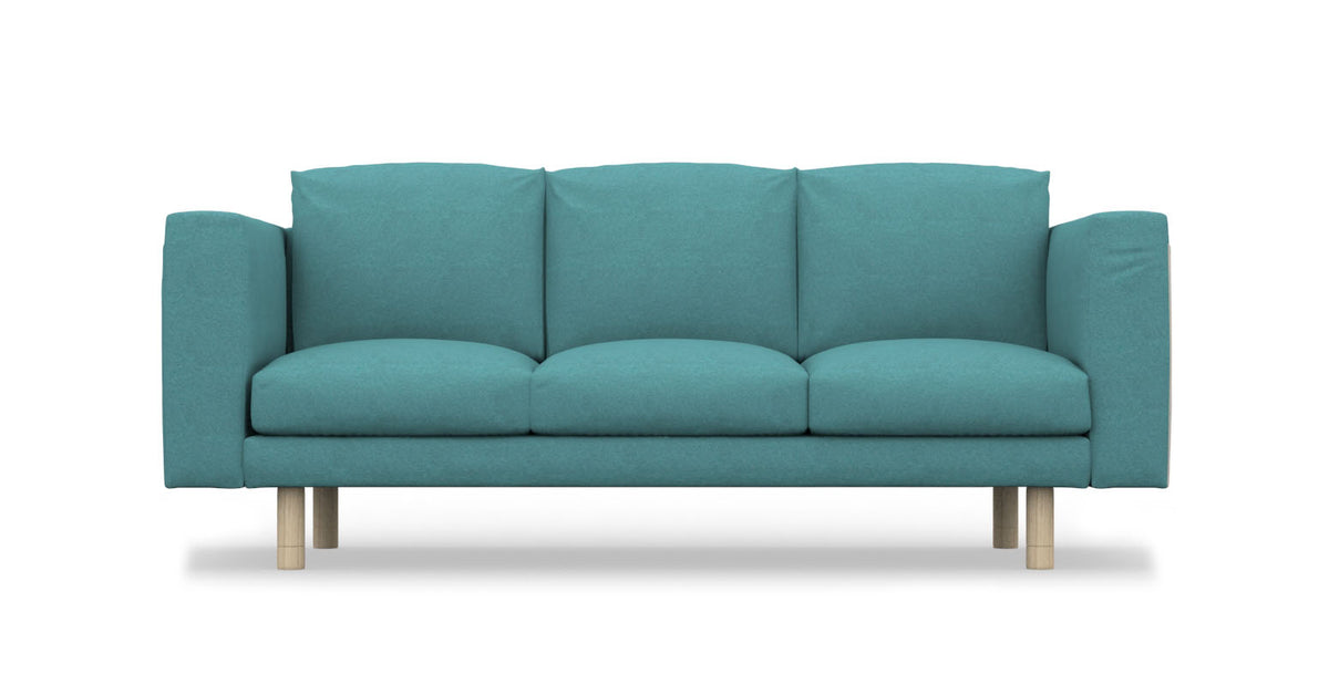 GREEN ikea nockeby couch orders cover (SEE PHOTOS)